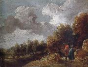 John Constable Landscape after Teniers oil painting reproduction